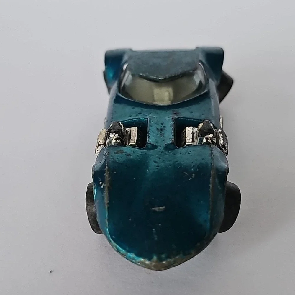 1968 Hot Wheels Twin Mill Spectraflame Blue Redline‎ USA Vintage Diecast Car
